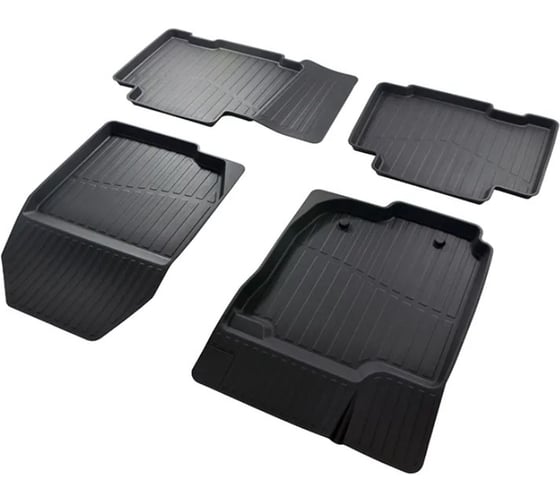 Коврики в салон SRTK 3D LUX резиновые, для Toyota Rav4 2013-2019 г.в. 3D.TY.RAV.13G.02X15 1