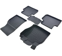 Коврики в салон SRTK 3D LUX резиновые, для Volkswagen Tiguan II 2016- г.в. 3D.W.TIG.16G.02X55