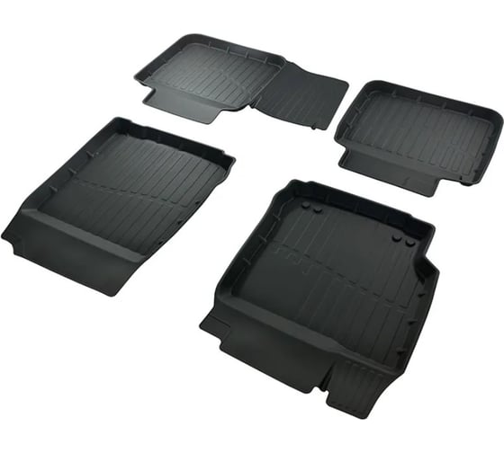 Коврики в салон SRTK 3D LUX резиновые, для Toyota Camry XV40/XV50 2006-2017 г.в. 3D.TY.CAM.06G.02014 1