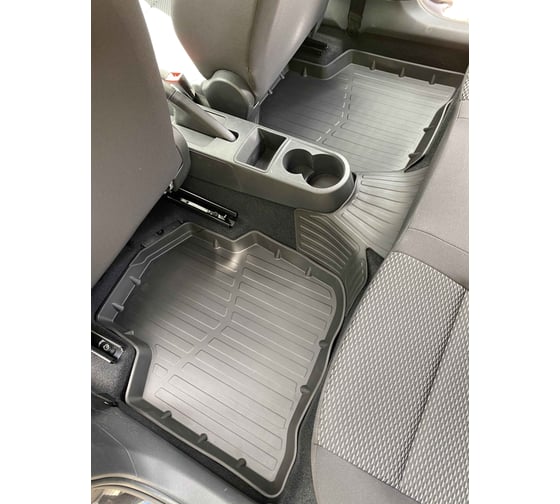 Коврики в салон SRTK 3D LUX резиновые, для Volkswagen Polo 2020- г.в. 3D.W.POL.20G.02061