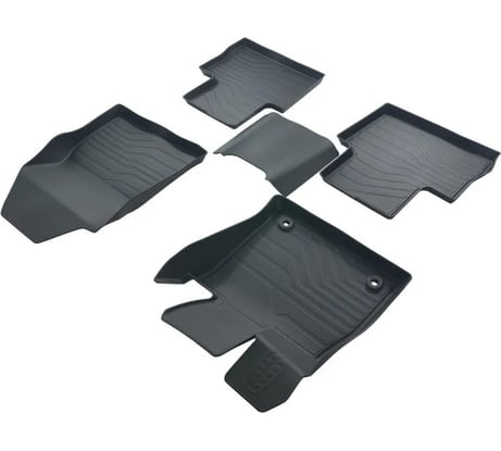 Коврики в салон SRTK 3D LUX резиновые, для Toyota Rav4 2018- г.в. 3D.TY.RAV.18G.02093