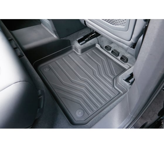 Коврики в салон SRTK 3D LUX резиновые, для Volkswagen Touareg III 2018- г.в. 3D.VW.TOUAR.18G.08005