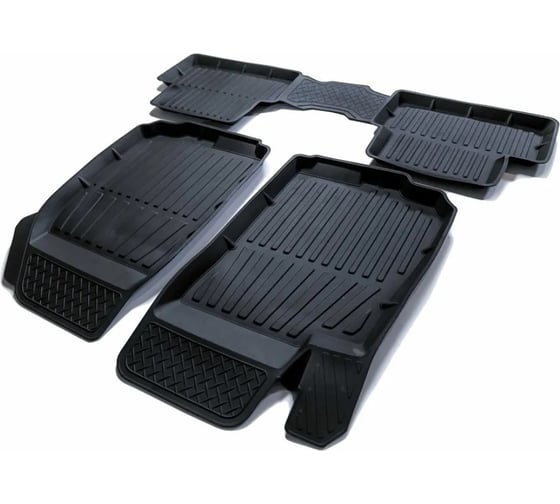 Коврики в салон SRTK 3D PREMIUM резиновые, для Chevrolet Aveo SD/HB 2006-2012 г.в. PR.CH.AV.06G.02X33