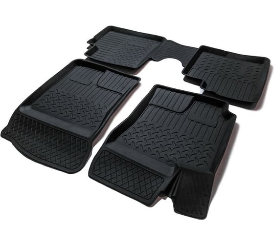Резиновые коврики SRTK 3D PREMIUM в салон Hyundai Getz 2005-2011 PR.HY.GET.05G.02031 1