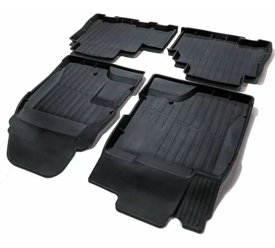 Коврики в салон SRTK 3D PREMIUM резиновые, для Chevrolet Captiva 2006-2016 г.в. PR.CH.CAP.06G.02054 1