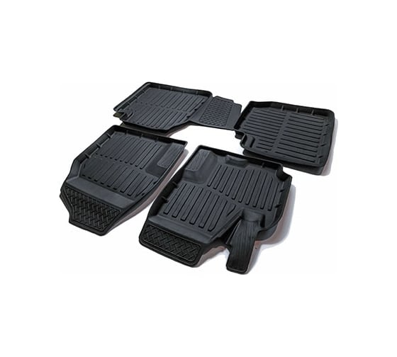 Резиновые коврики SRTK 3D PREMIUM в салон Lifan X60 2011- PR.LIF.X60.11G.02065 1