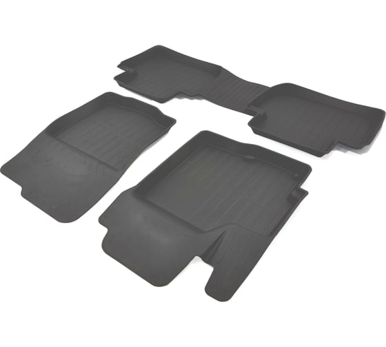 Резиновые коврики SRTK 3D PREMIUM в салон Mitsubishi Outlander III 2006- PR.MIT.OUT.06G.02X26