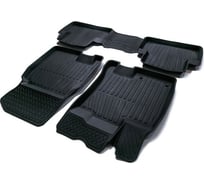 Резиновые коврики SRTK 3D PREMIUM в салон Nissan Qashqai 2006-2013 PR.NS.QASH.06G.02028