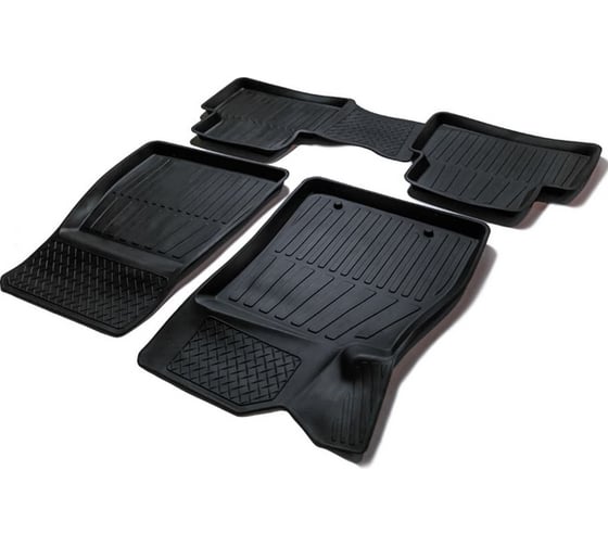 Резиновые коврики SRTK 3D PREMIUM в салон Nissan Juke 2010- PR.NS.JU.10G.02048 1