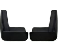 Брызговики SRTK резиновые, для Hyundai Solaris SD 2017- г.в., задние BR.Z.HY.SOL.17G.06030