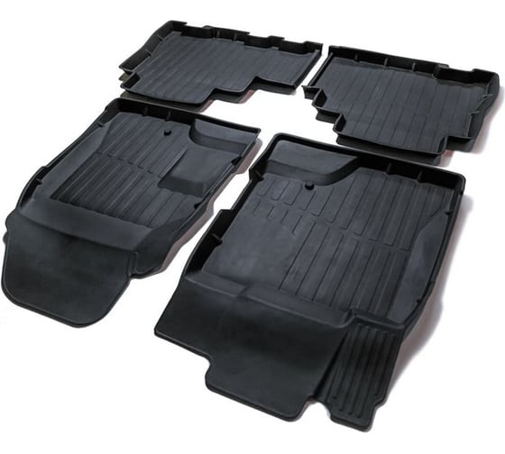 Резиновые коврики SRTK 3D PREMIUM в салон Opel Antara 2006-2017 PR.OP.ANT.06G.02054