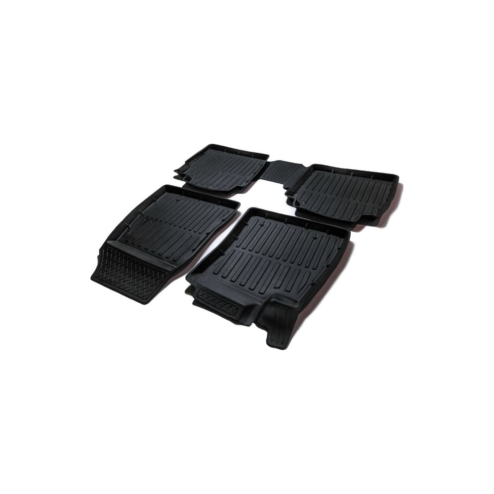 Резиновые коврики SRTK 3D PREMIUM в салон Nissan Sentra B17 2012-2017 ...