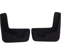 Брызговики SRTK резиновые, для Nissan Almera 2013- г.в., задние BR.Z.NS.ALM.13G.06004