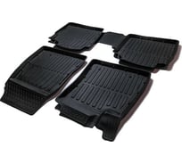 Резиновые коврики SRTK 3D PREMIUM в салон Nissan Tiida II 2015- PR.NS.TI.15G.02070