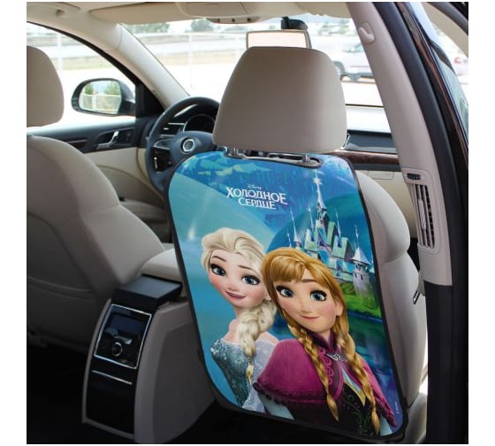 Детская защитная накидка на спинку сиденья в автомобиль SMART TRAVEL Disney Холодное сердце сестры ORGD0105