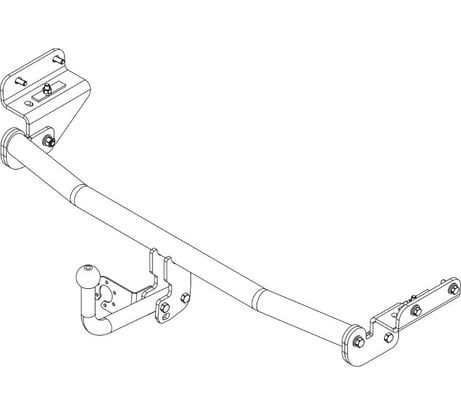 Фаркоп ТСУ HYUNDAI Solaris (2010-2016 гг) AvtoS HY 32