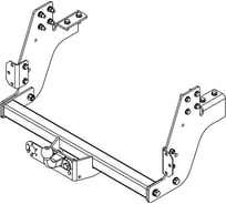 Фаркоп ТСУ ГАЗ 33104 2010 г AvtoS GAZ-13