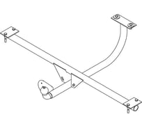 Фаркоп усиленный ТСУ ВАЗ 2121/21213 1977 г AvtoS VAZ-22