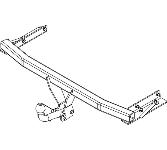 Фаркоп ТСУ FORD Focus/S-Max (2010-2015 гг) AvtoS FD 27