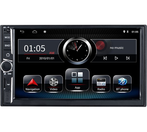 Универсальное головное устройство SWAT AHR-7040 7", Android 8.1., 4х50 Вт, MP3, USB, SD, BT УТ000014816