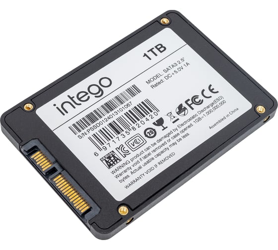 Внутренний SSD-диск 1Tb INTEGO SKYDISK SSD