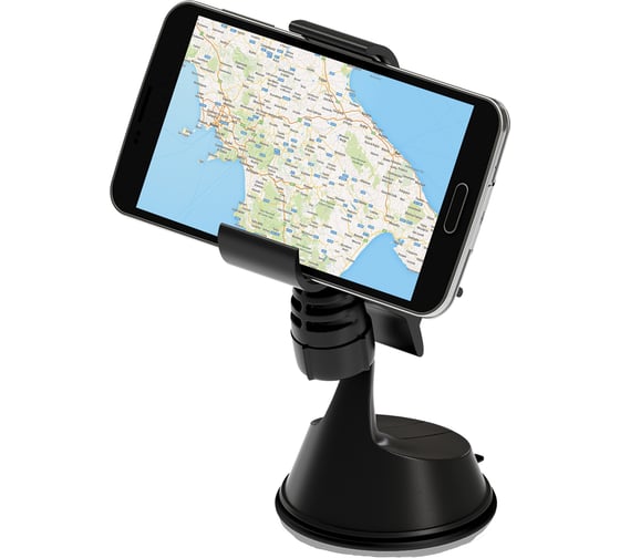 Универсальный держатель Interstep OHC-01 для смартфонов до 6.5", чёрный B201 37419 1