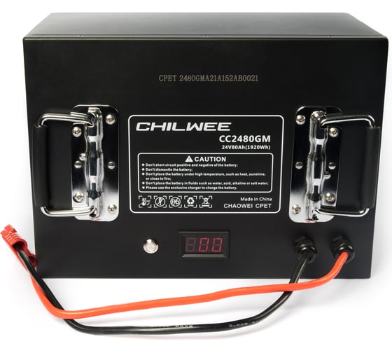 Батарея аккумуляторная тяговая литиевая Lithium 24V-80Ah CHILWEE АКБ: CC-2480-GM