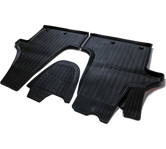 Резиновые коврики SRTK 3D PREMIUM в салон Volkswagen Transporter 2003- PR.W.TR.03G.02076 1