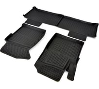 Резиновые коврики SRTK в салон 3D STANDART для Uaz Patriot 2013- UA.PAT.13G.01X12