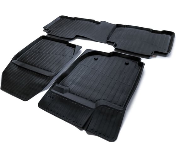 Резиновые коврики SRTK 3D PREMIUM в салон Toyota Rav4 L 2006-2013 PR.TY.RAV.L.06G.02X15 1