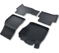 Резиновые коврики SRTK 3D PREMIUM в салон Volkswagen Touran 2015- PR.W.TOUR.15G.02X55
