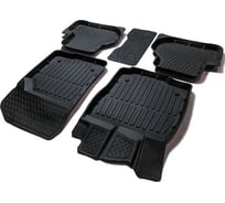 Резиновые коврики SRTK 3D PREMIUM в салон Volkswagen Golf VII 2013- PR.W.G.7.13G.02X55