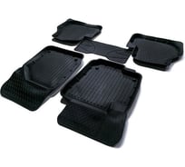 Резиновые коврики SRTK 3D PREMIUM в салон Volkswagen Jetta VI 2011-2018 PR.W.JET.11G.02023