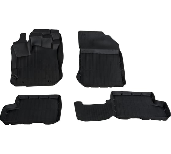 Резиновые коврики SRTK 3D PREMIUM в салон Renault Logan II 2014- PR.RN.LOG.R.14G.02X35 1