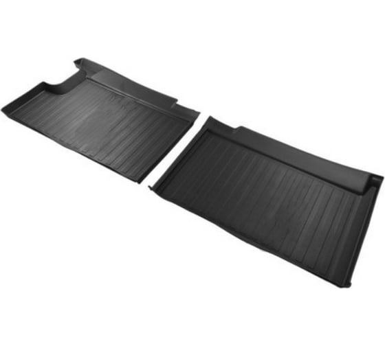 Резиновые коврики SRTK в салон 3D STANDART для GAZ Gazelle 2705 2-ой ряд 7 мест 1994-; 2010- GA.7M.01018