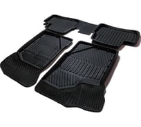 Резиновые коврики SRTK в салон 3D STANDART для Lada Kalina SD/HB/UN 2004- LD.KL.01003