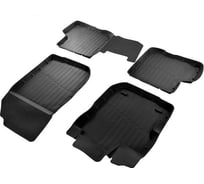 Резиновые коврики SRTK 3D PREMIUM в салон Renault Logan II 2014- низкий борт PR.NB.RN.LOG.14G.02X35
