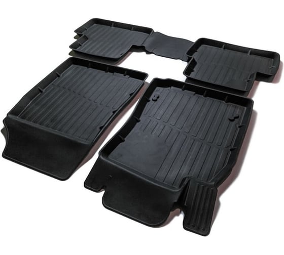 Резиновые коврики SRTK 3D PREMIUM в салон Renault Megane III 2008-2016 PR.RN.MEG.08G.02034 1