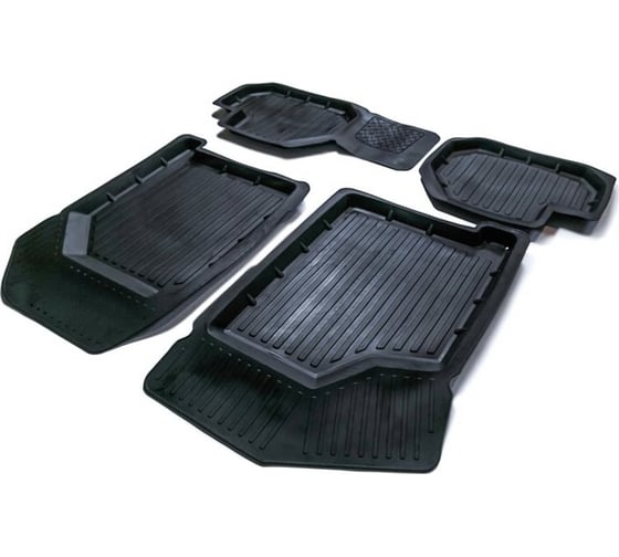 Резиновые коврики SRTK в салон 3D STANDART для Lada 2113-14,15 1997-2013 LD.15.01004 1