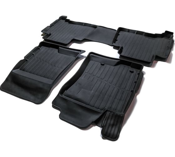 Резиновые коврики SRTK 3D PREMIUM в салон Toyota Prado 150/Lexus GX460 2009- PR.TY.LC.PR.09G.02046 1