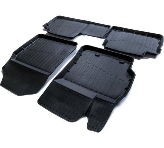Резиновые коврики SRTK 3D PREMIUM в салон Toyota Corolla X 2007-2013 PR.TY.COR.07G.02X13 1