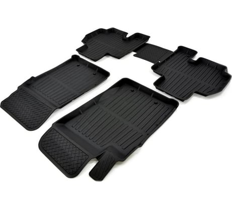 Резиновые коврики SRTK 3D PREMIUM в салон Ssang Yong Kyron 2005-2015 PR.SS.YO.KY.05G.02056