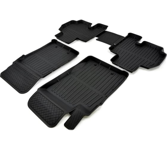 Резиновые коврики SRTK 3D PREMIUM в салон Ssang Yong Kyron 2005-2015 PR.SS.YO.KY.05G.02056 1