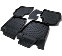 Резиновые коврики SRTK 3D PREMIUM в салон Skoda Rapid 2012- PR.SK.RAP.12G.02061