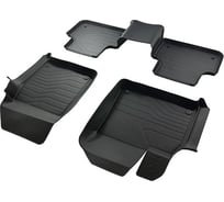 Резиновые передние коврики SRTK 3D LUX в салон Audi Q7 15- / Q8 18- PER.3D.A.Q.7.15G.08012