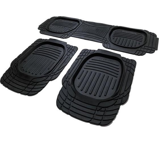 Резиновые универсальные коврики в салон SRTK STANDART Carved II CARVED2.03045