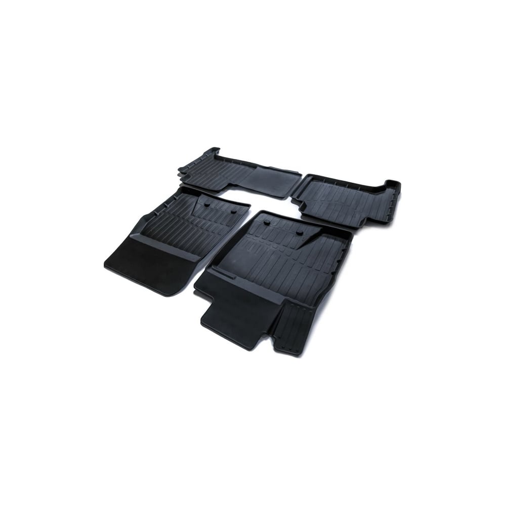 Резиновые коврики SRTK 3D PREMIUM в салон Toyota LC200/Lexus LX570 2012 ...