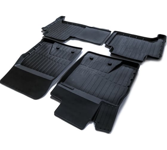 Резиновые коврики SRTK 3D PREMIUM в салон Toyota LC200/Lexus LX570 2012- PR.TY.LC.200.07G.02X72 1