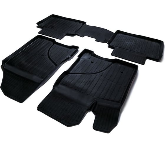 Резиновые коврики SRTK в салон 3D STANDART для Lada Vesta SD/SW/SW Cross 2015- LD.VEST.15G.01014 1
