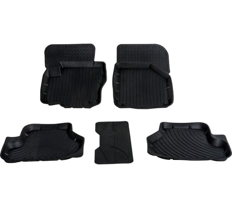 Резиновые коврики SRTK 3D PREMIUM в салон Skoda Octavia-A5 2008-2013 PR.SK.OCTAV.08G.02023